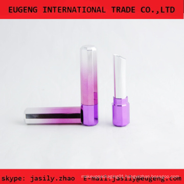 Gradual change color Polyhedral lipstick container wholesale